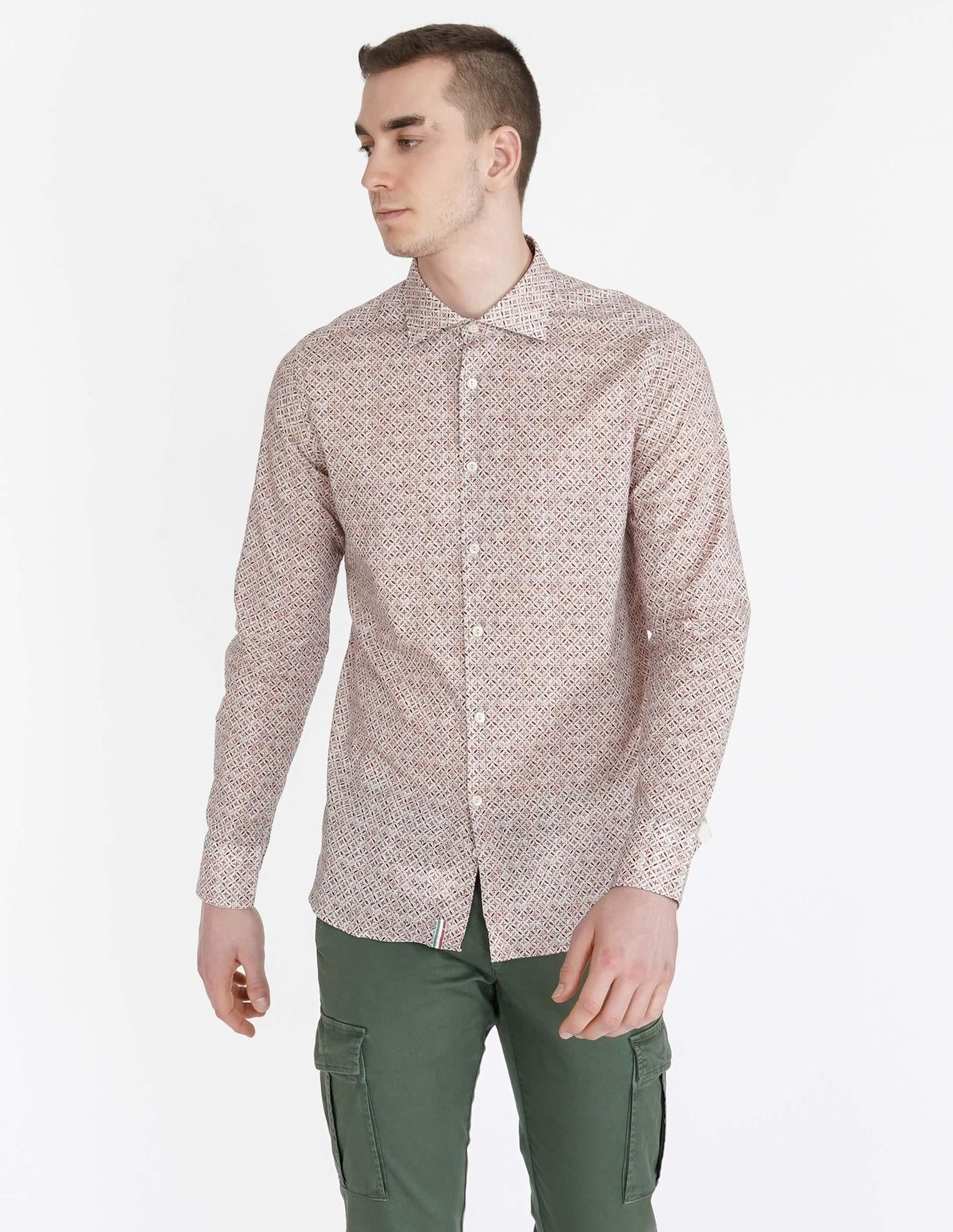 Camisa Tintoria Mattei Estampado