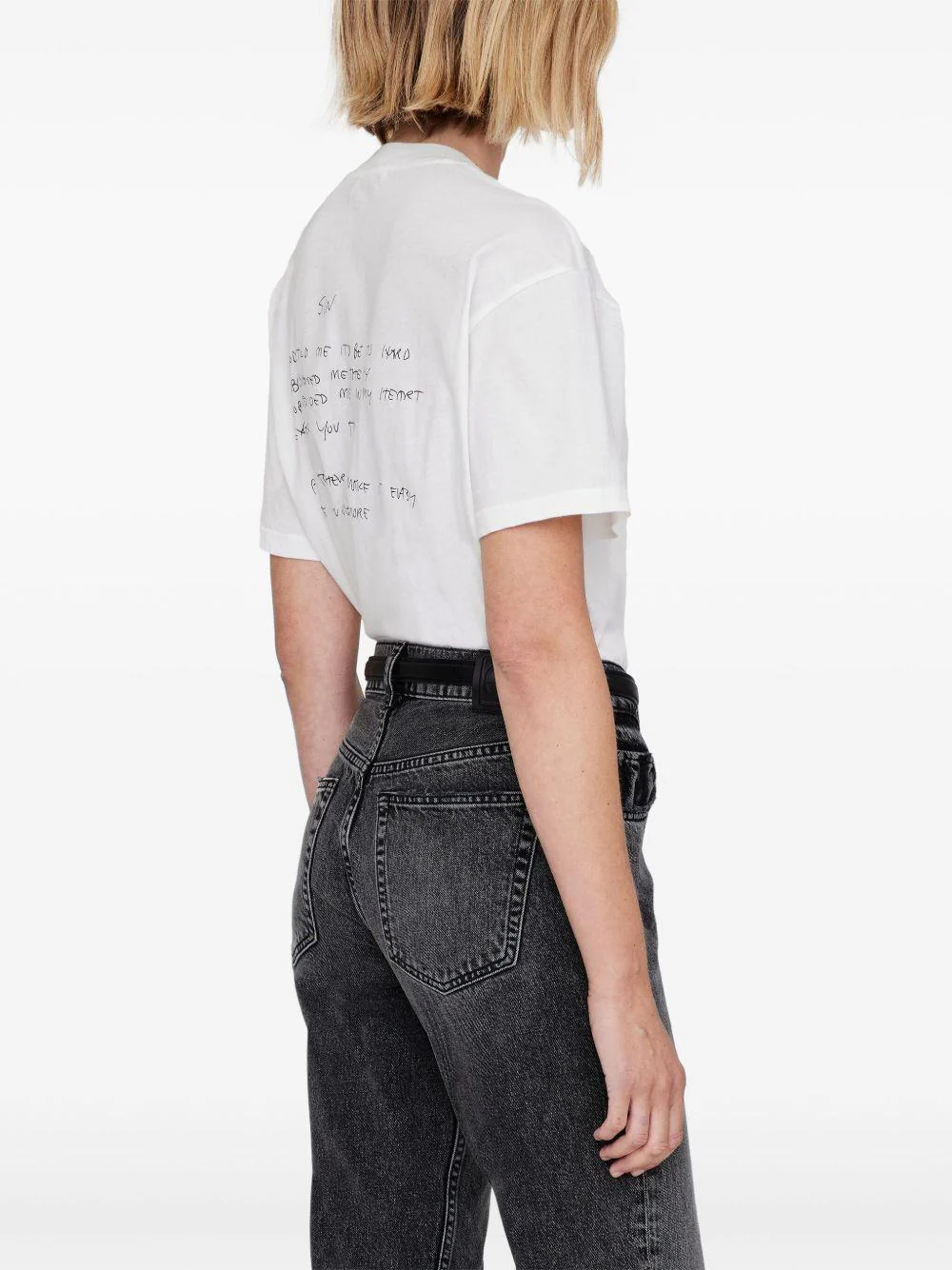 Camiseta Anine Bing Walker Tee Lyrics - Image 6