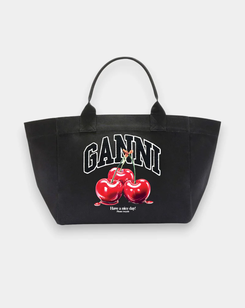 Bolso Ganni Cherry Tote XXL