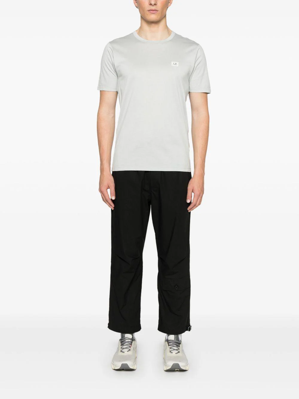 Camiseta C.P. Company Mercerized Jersey Logo Patch - Image 6