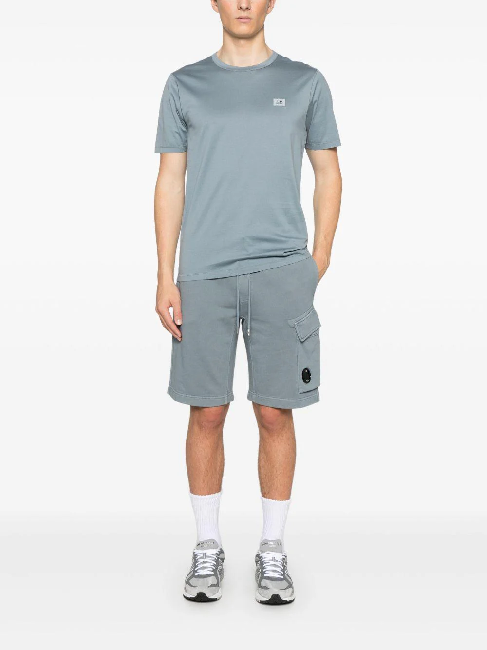 Camiseta C.P. Company Mercerized Jersey Logo Patch - Image 6