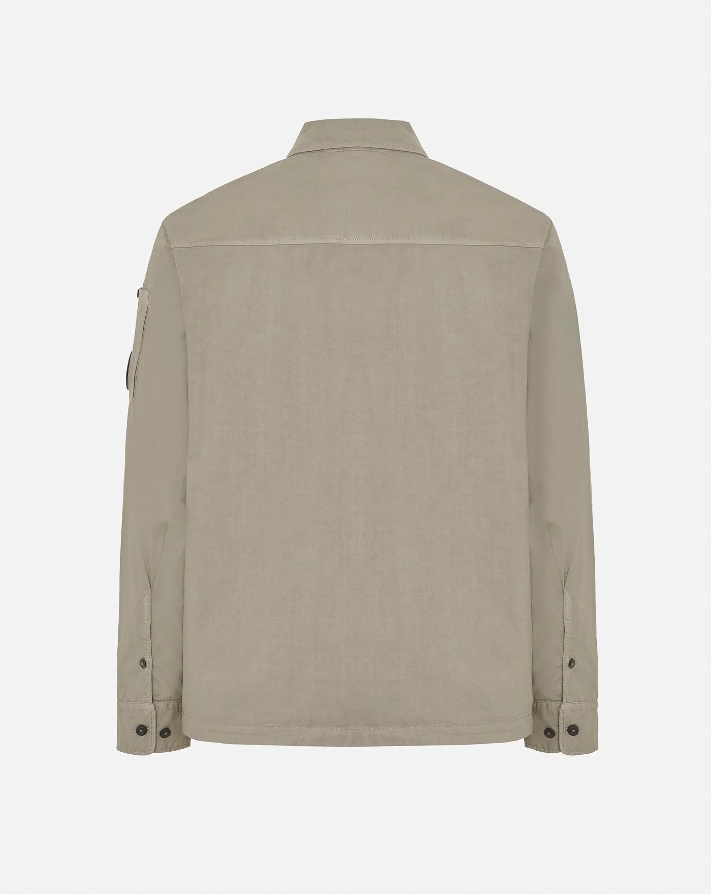 Chaqueta C.P. Company Organic Gabardine Full Zip Overshirt - Image 3
