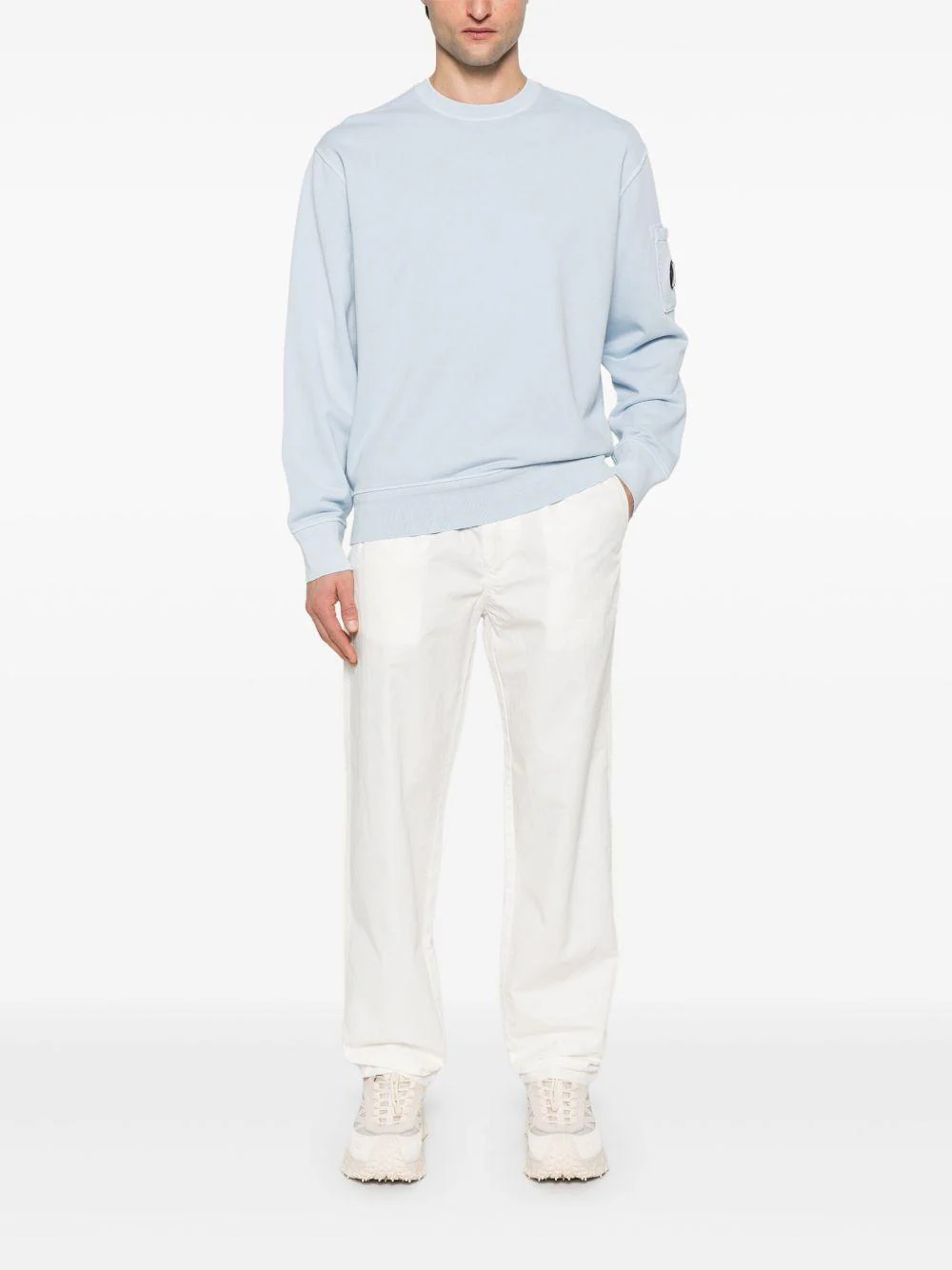 Sudadera C.P. Company Cotton Diagonal Fleece - Image 4