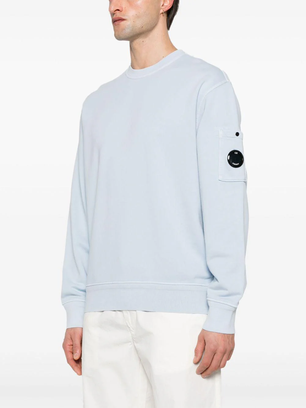 Sudadera C.P. Company Cotton Diagonal Fleece - Image 7
