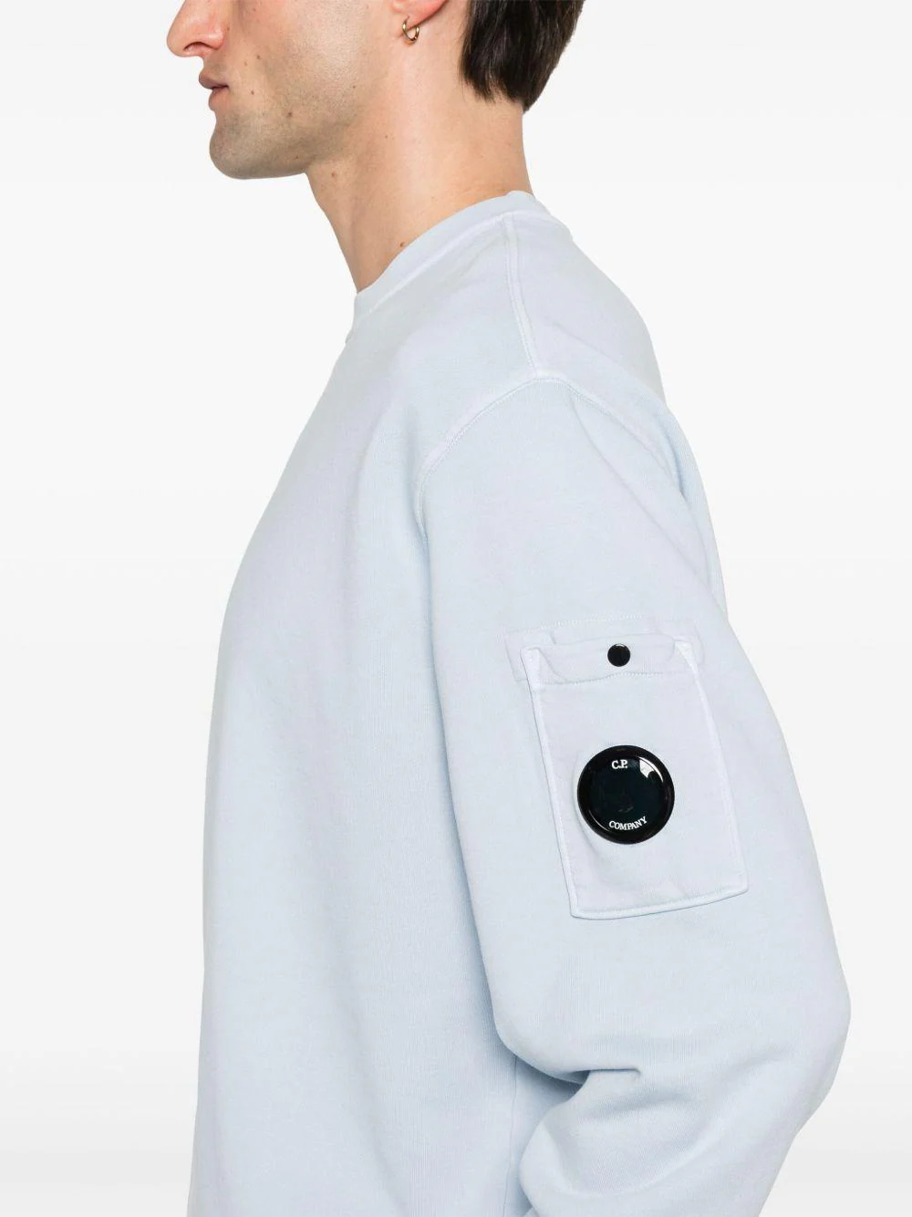 Sudadera C.P. Company Cotton Diagonal Fleece - Image 8