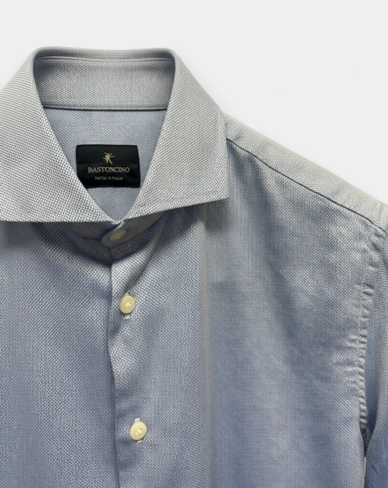 Camisa Bastoncino Microdibujo - Image 3