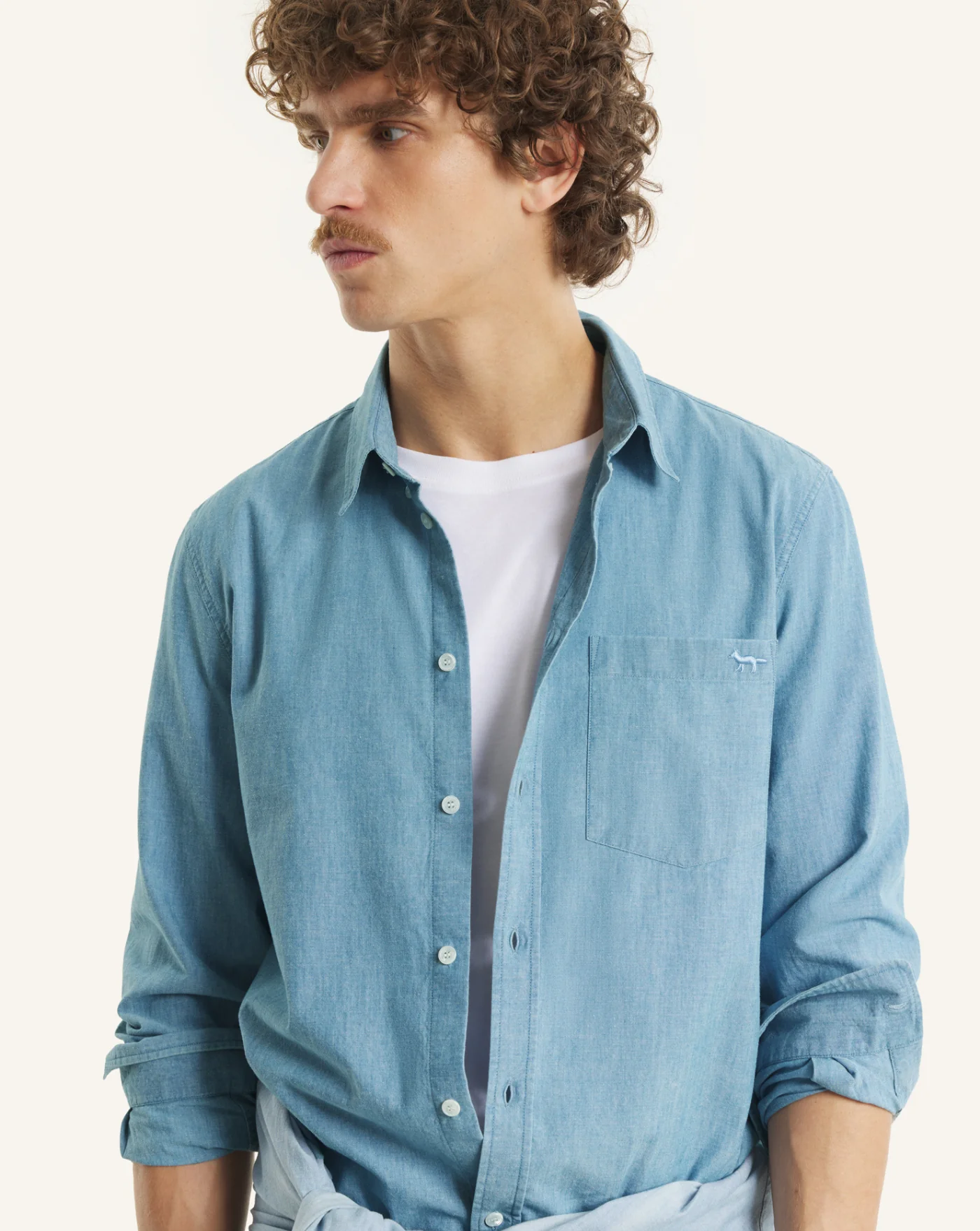 Camisa Maison Kitsune Rrofile Fox - Image 4