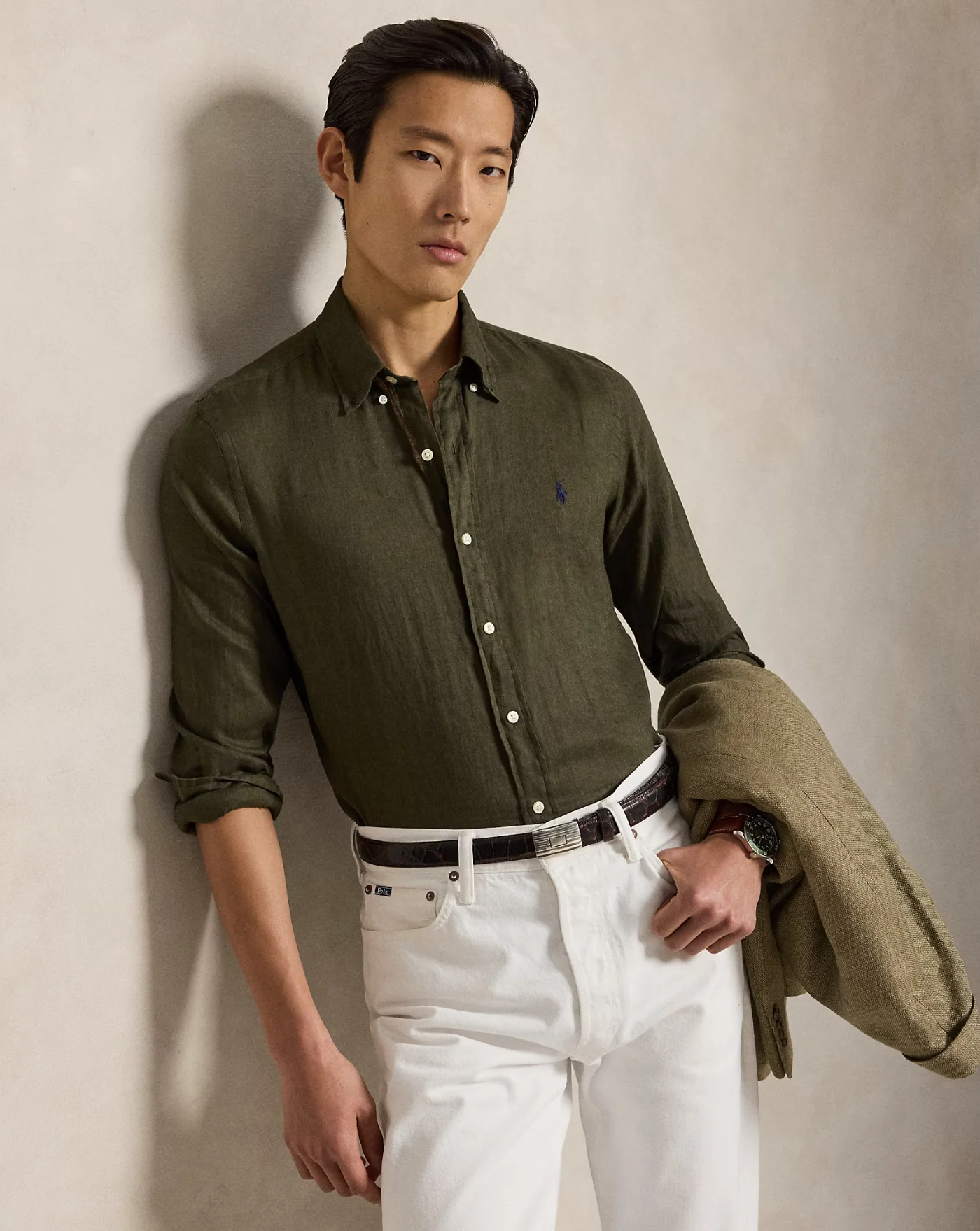 Camisa Polo Ralph Lauren Linen - Image 2