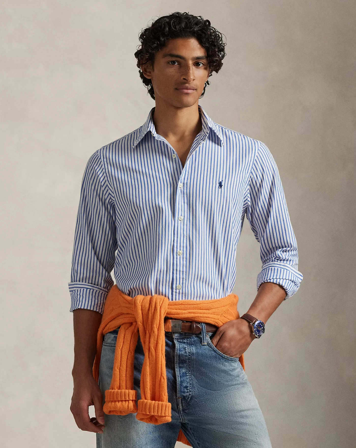 Camisa Polo Ralph Lauren Stripes - Image 2