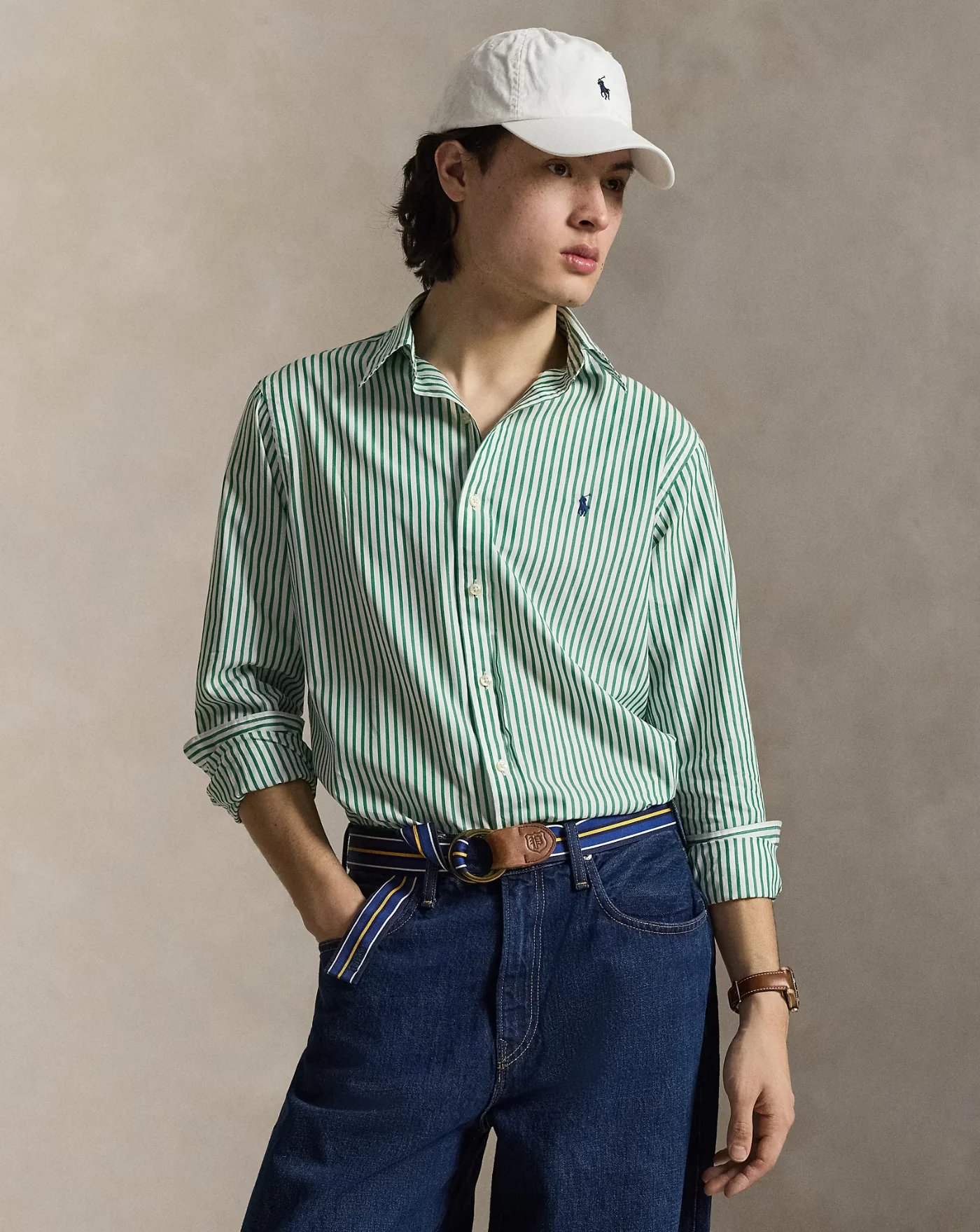 Camisa Polo Ralph Lauren Stripes - Image 2