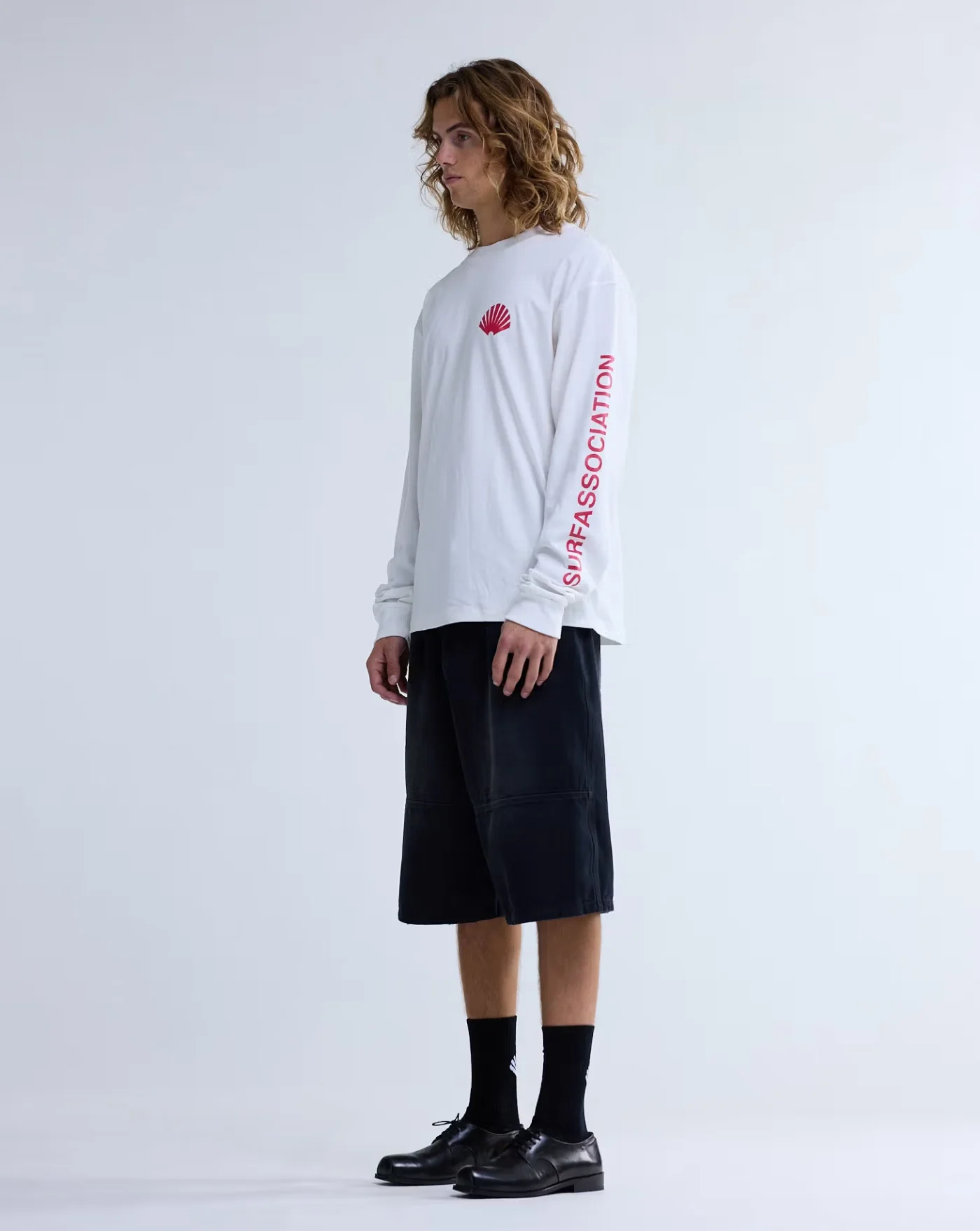 Camiseta New Amsterdam Logo Longsleeve Washed - Image 5