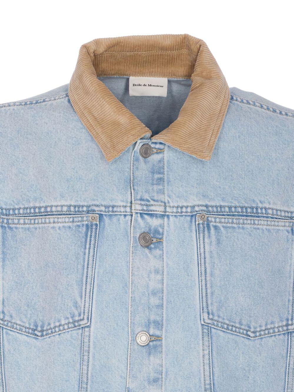Chaqueta Drole de Monsieur La Veste Jean Delavee - Image 3