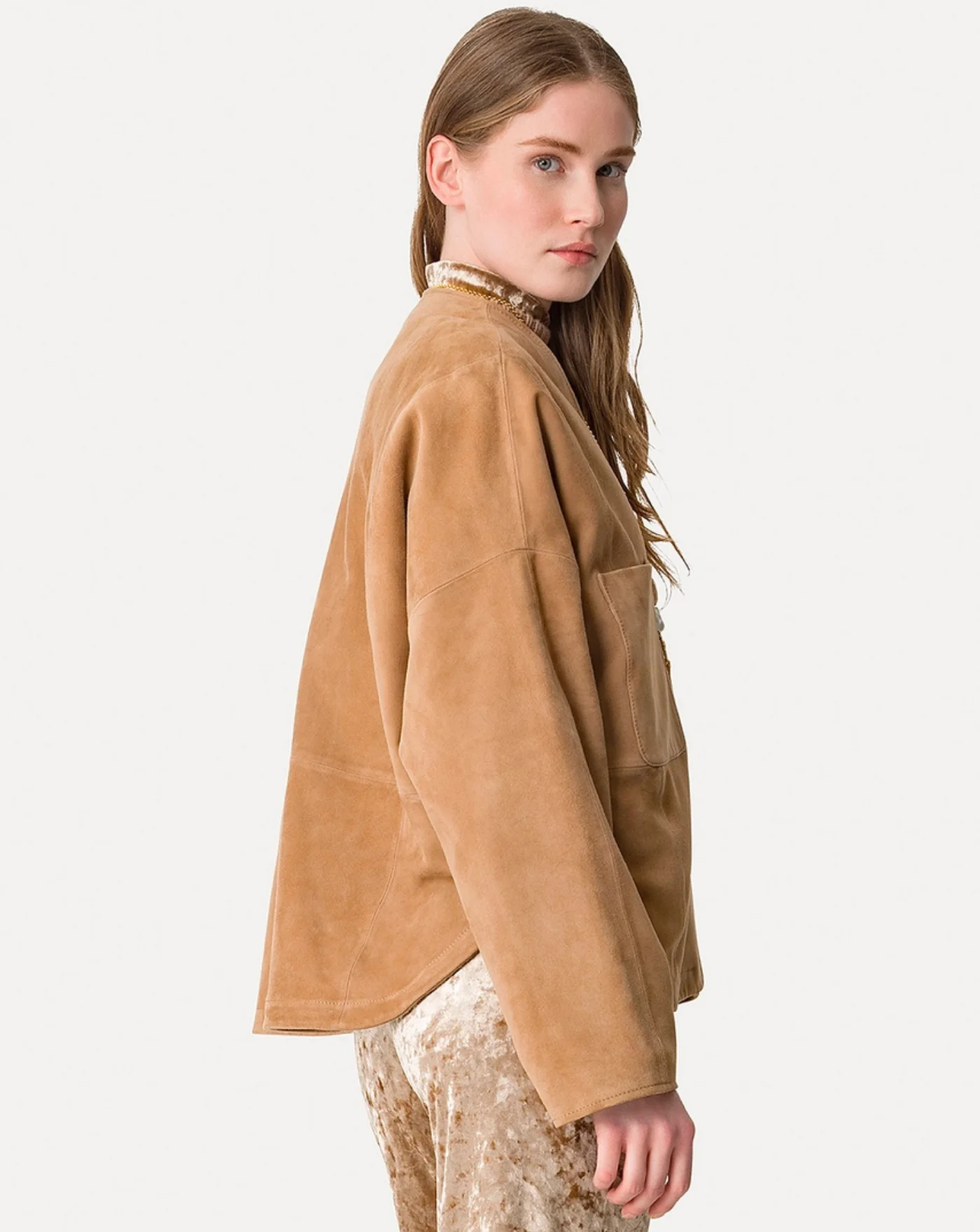 Chaqueta Forte Forte Suede Kimono - Image 3