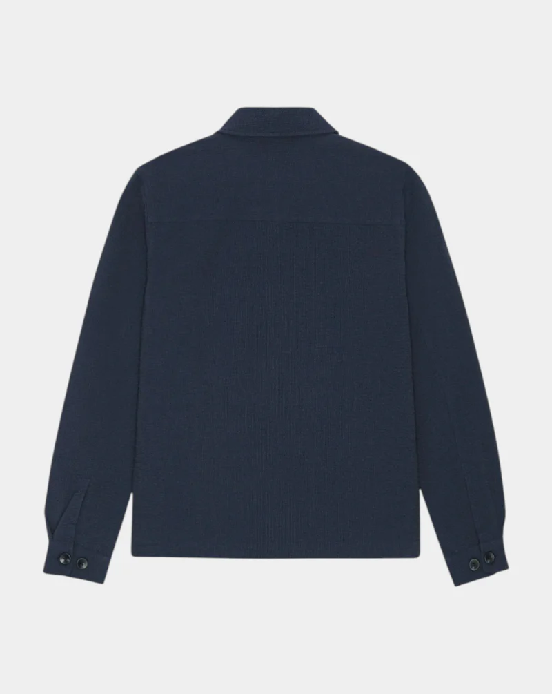 Chaqueta Les Deux Marseille Seersucker Zipper Jacket - Image 2