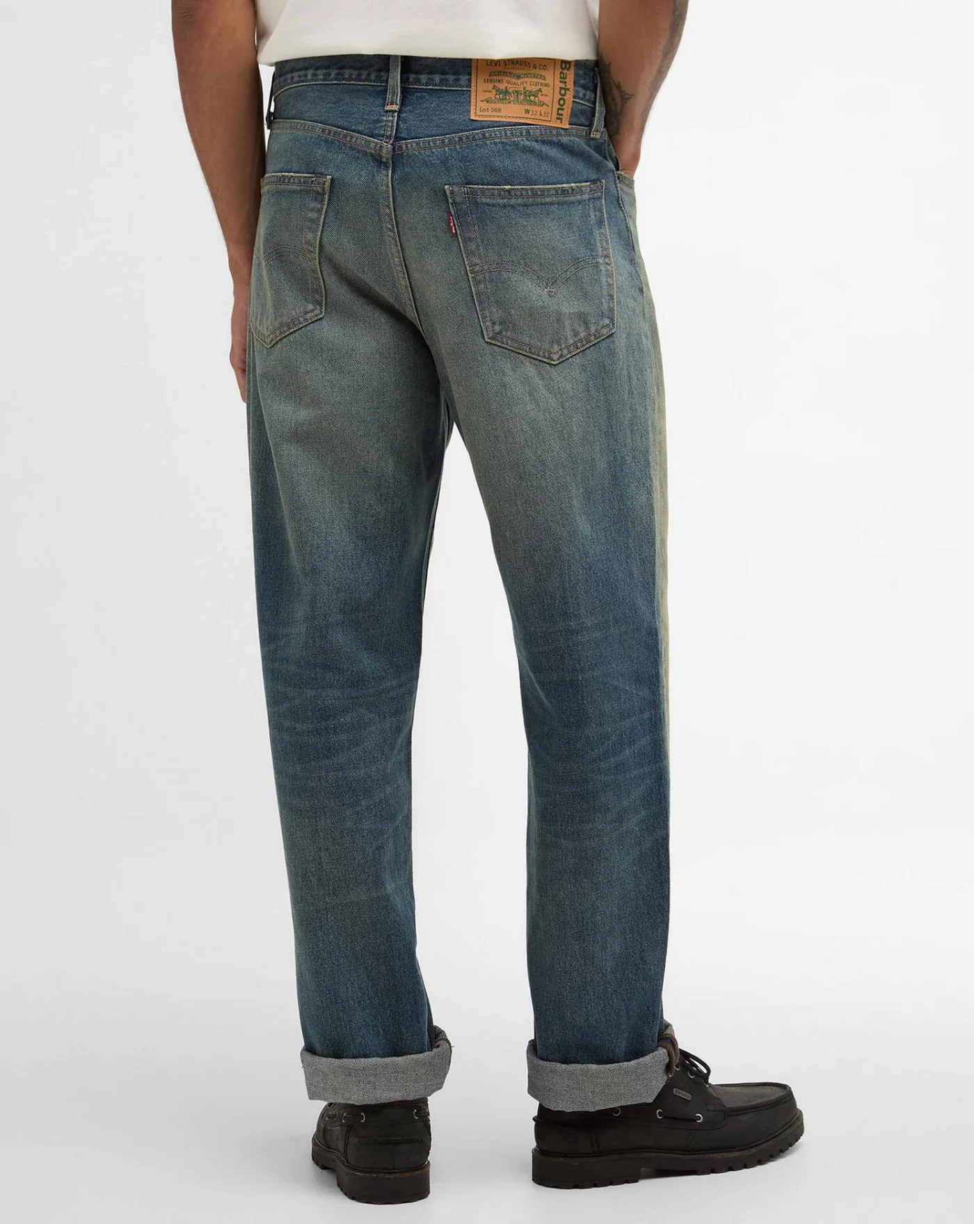 Denim Barbour x Levi's 568 Loose Jeans - Image 3