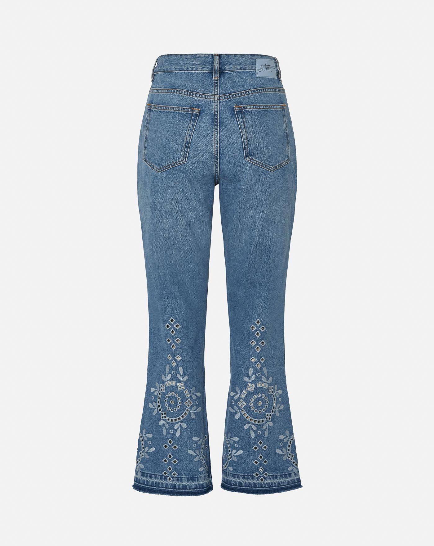 Denim Ganni Broderie - Image 3