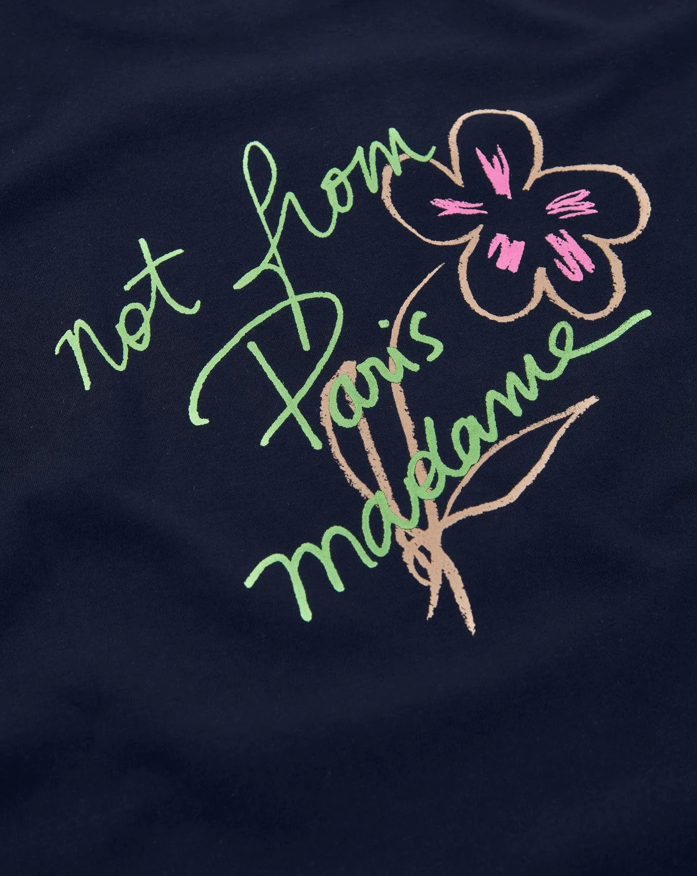 Camiseta Drole de Monsieur Le T-Shirt Slogan Esquisse - Image 6