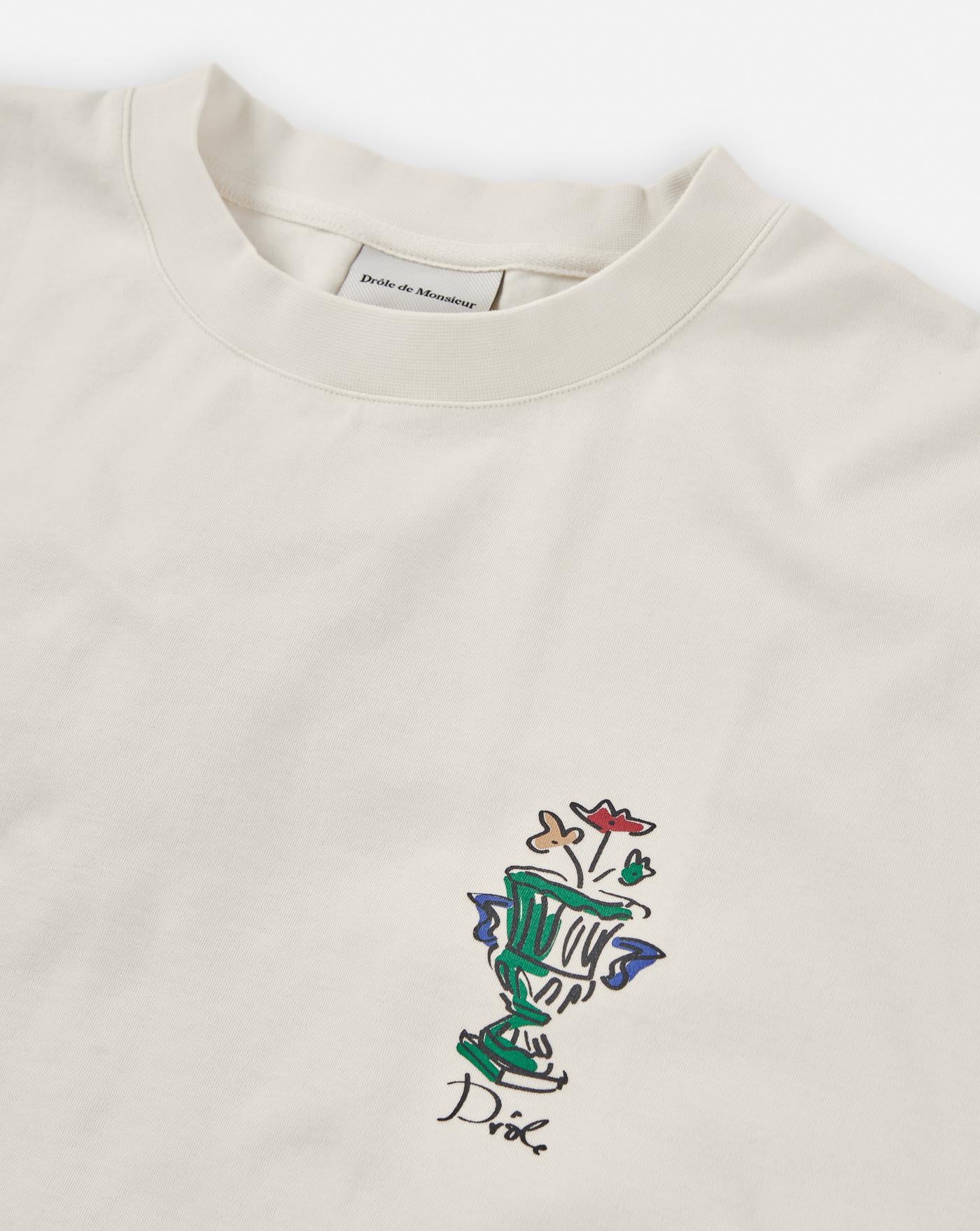 Camiseta Drole de Monsieur Le T-Shirt Slogan Vase - Image 6