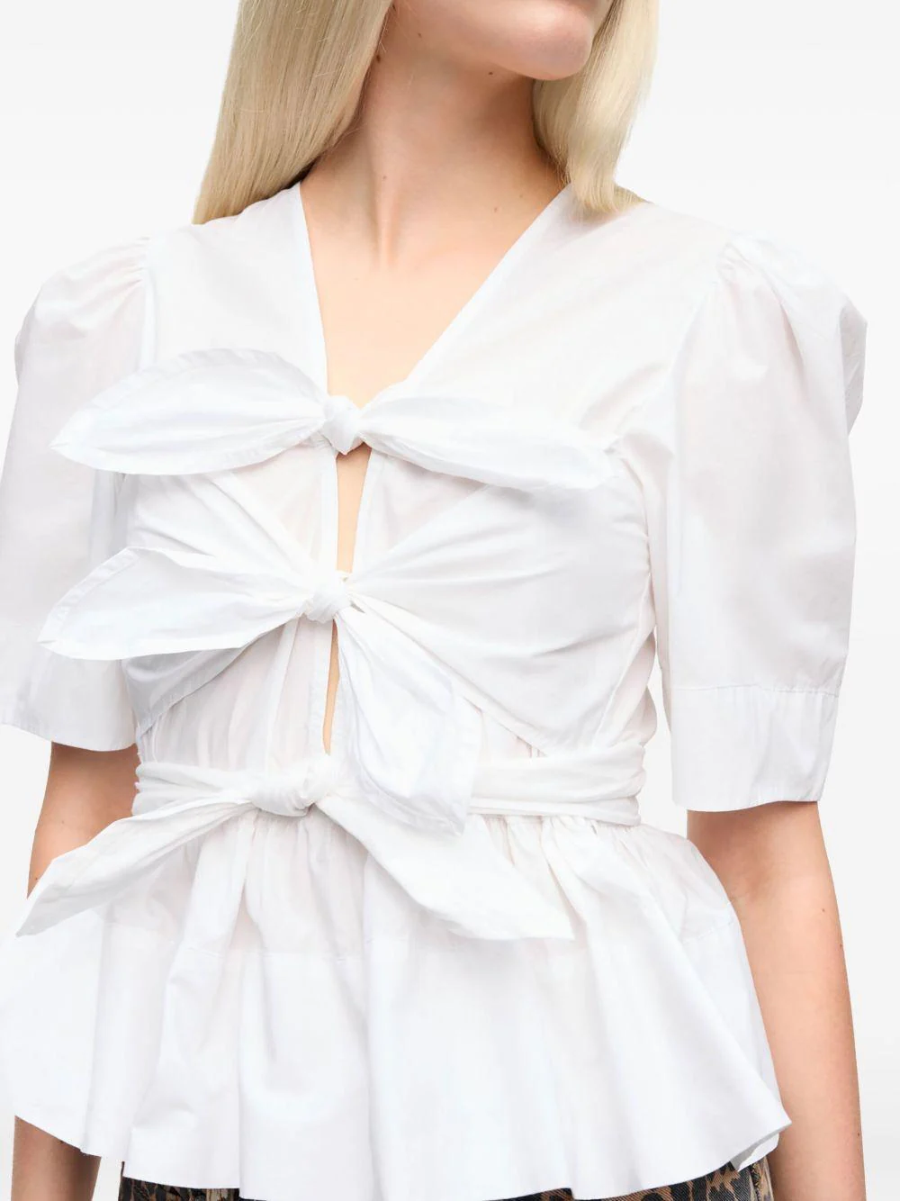 Blusa Ganni Washed Stretch - Image 7