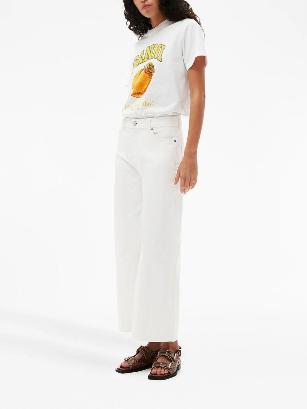 Camiseta Ganni Lemon - Image 8