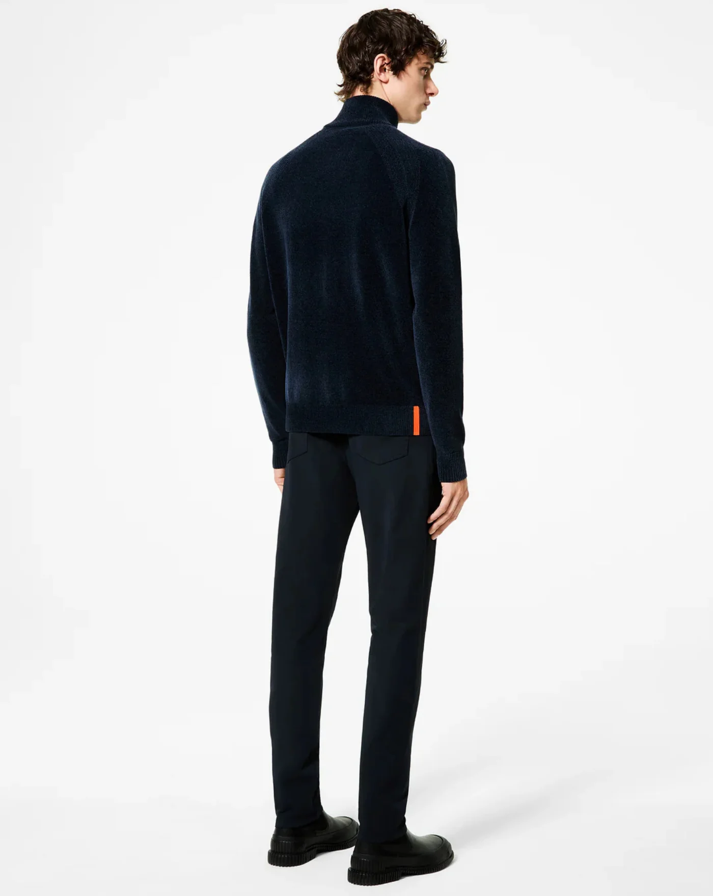 Jersey Rrd Velvet Full Zip Knit - Image 4
