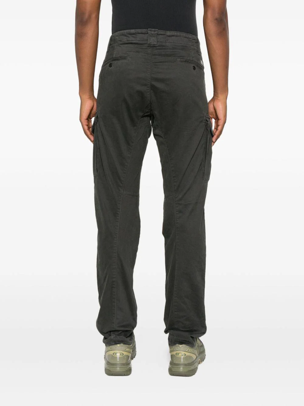 Pantalon C.P. Company Cargo Pant in Stretch Satin - Image 3