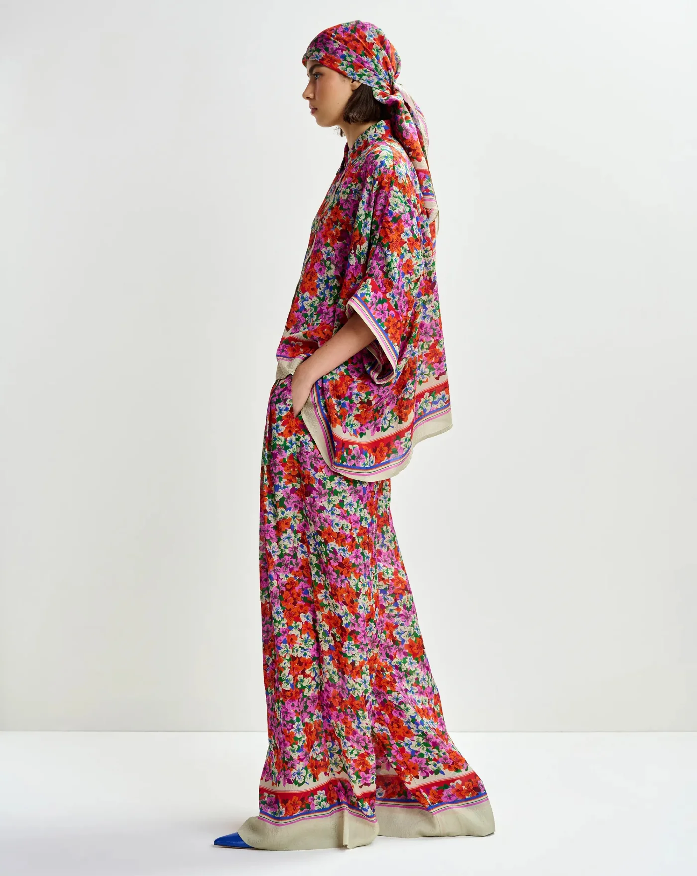 Pantalon Essentiel Antwerp Joek Wide Leg Pants - Image 6