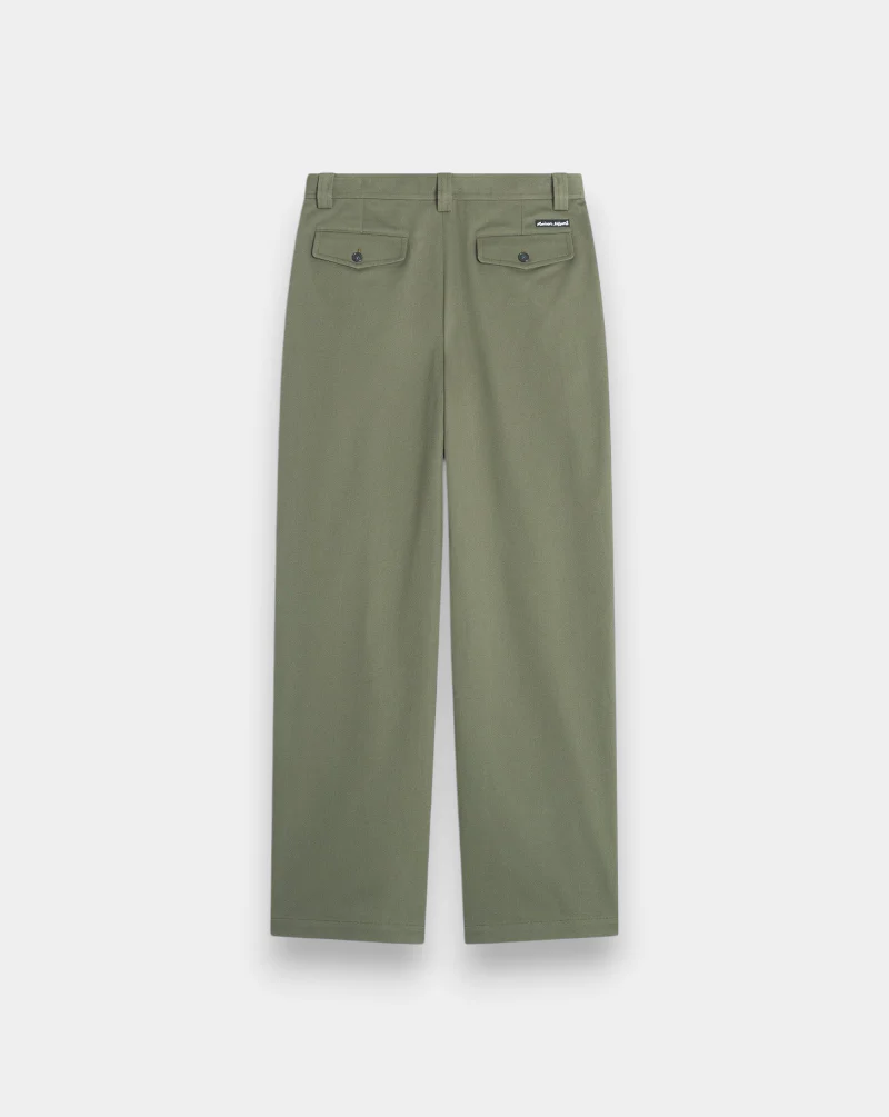 Pantalon Maison Kitsune Relaxed Pleated Pan - Image 2