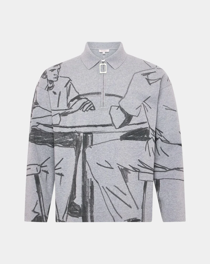 Polo Jw Anderson Printed Rugby