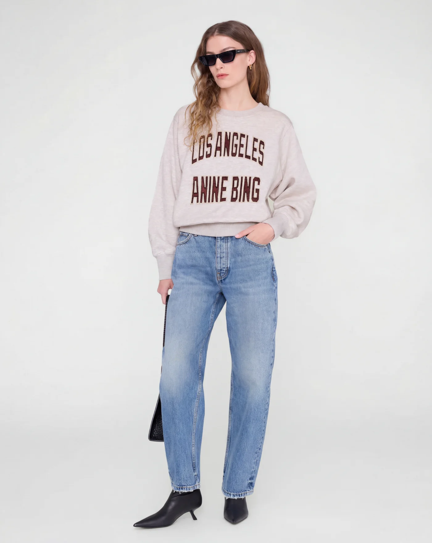 Sudadera Anine Bing Harry Shrunken - Image 2