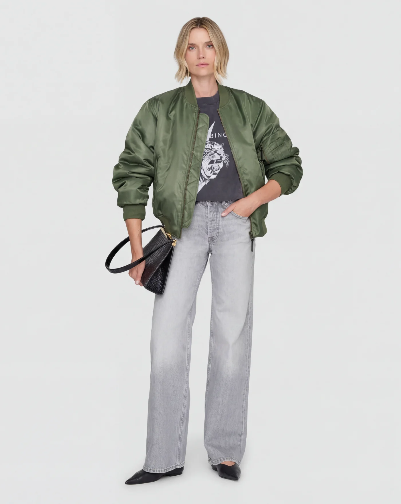 Sudadera Anine Bing Miles Sweatshirt Tiger - Image 4