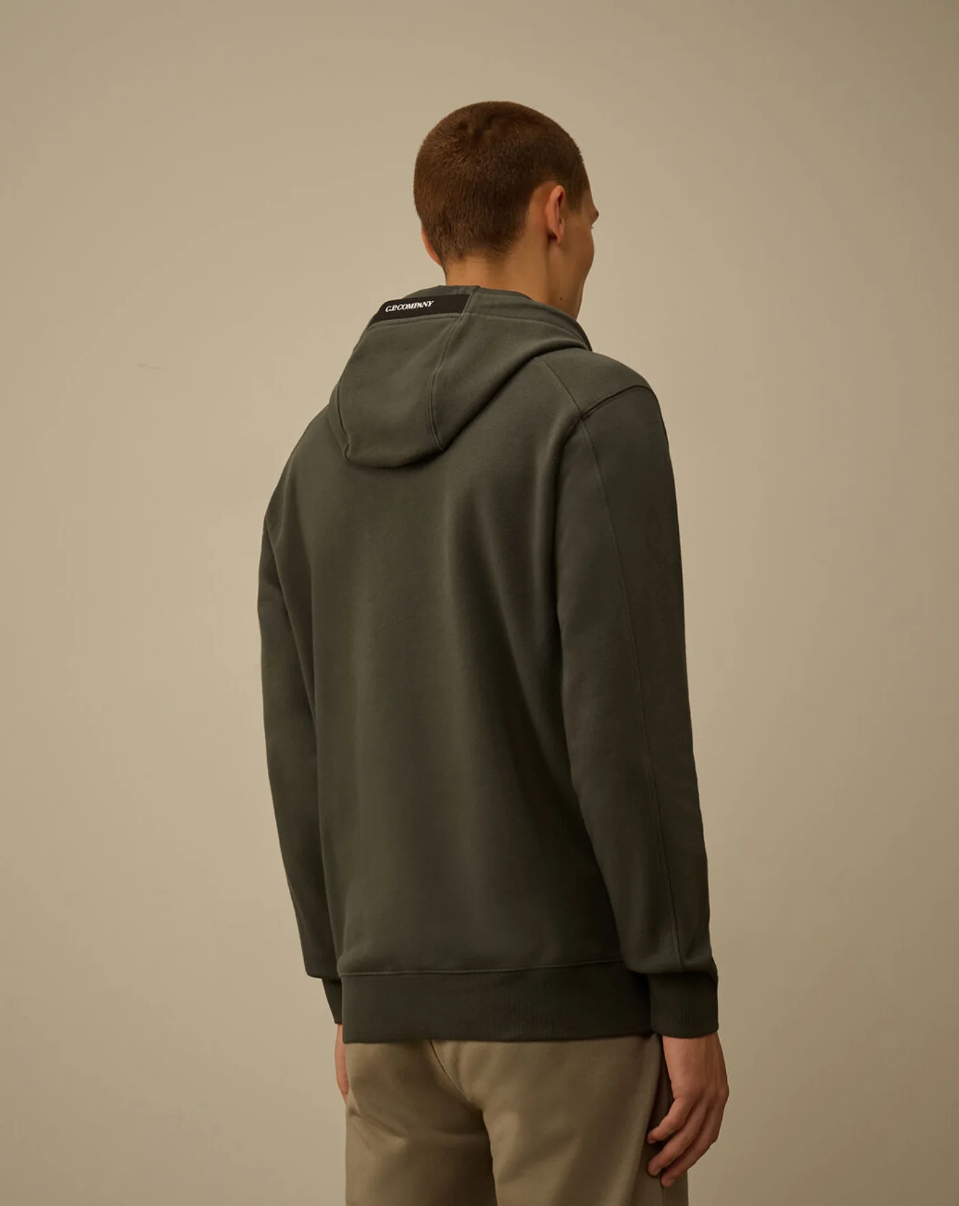 Sudadera C.P. Company Diagonal Raised Fleece - Image 3
