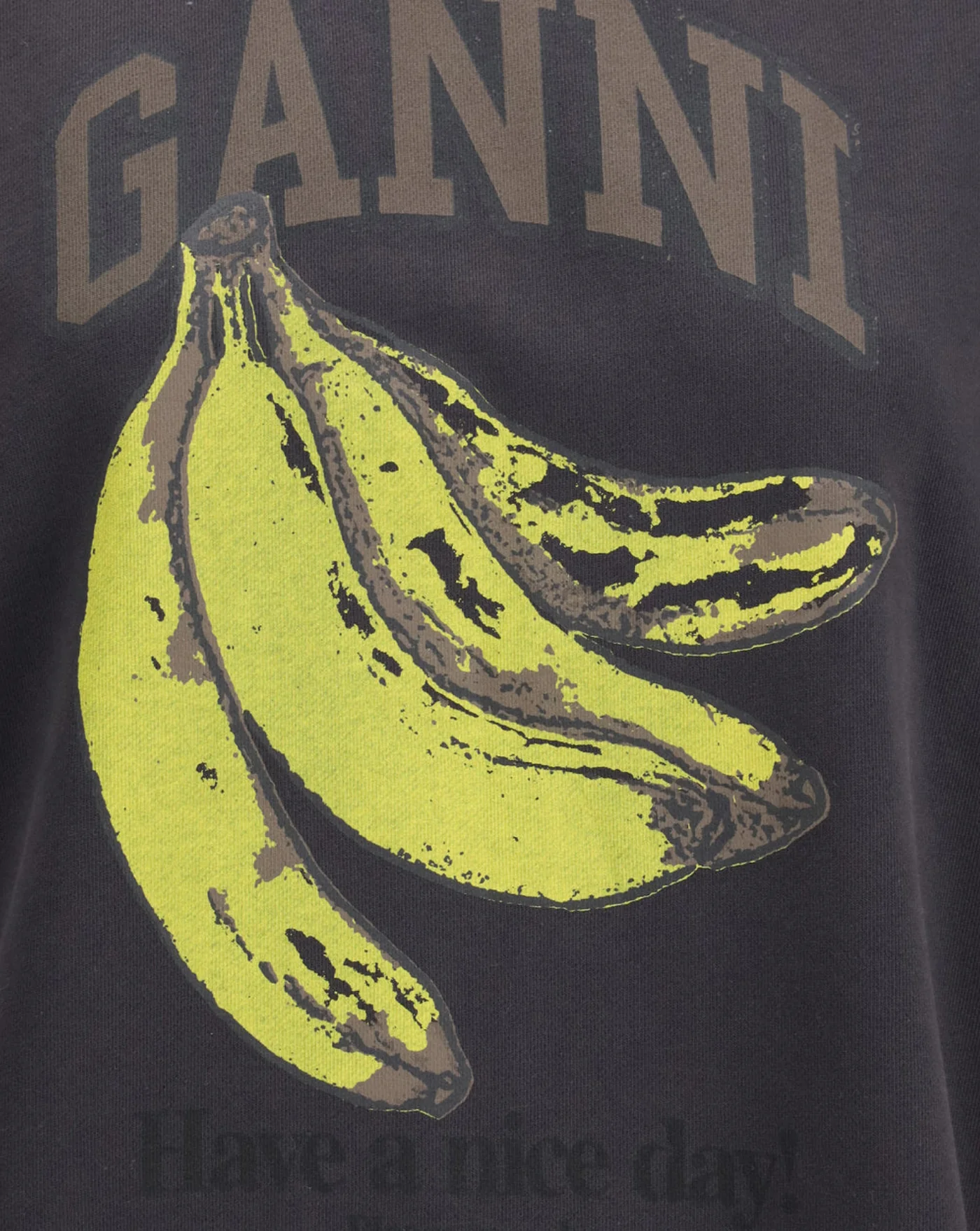 Sudadera Ganni Banana Print - Image 3