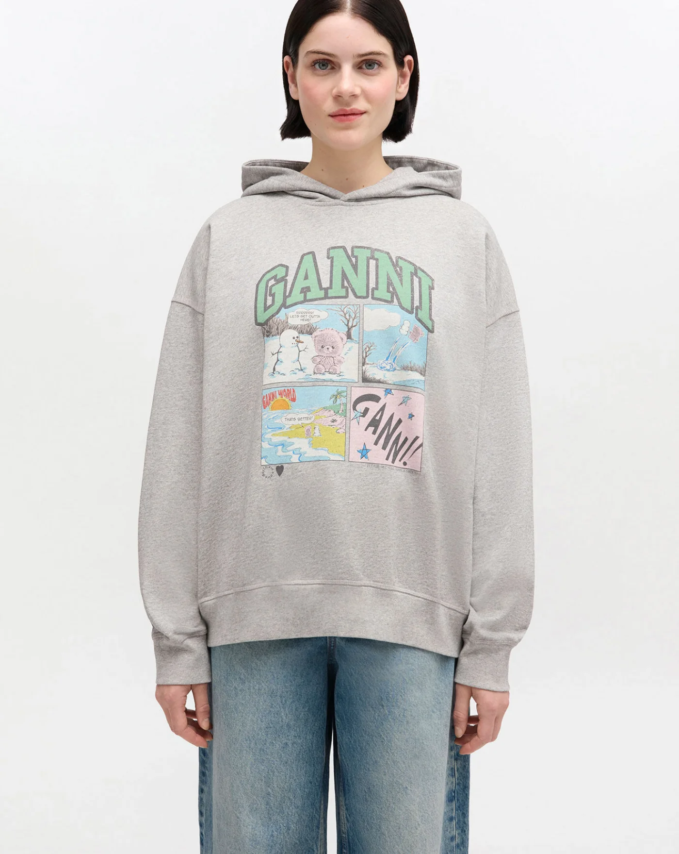 Sudadera Ganni Comic Hoodie - Image 2