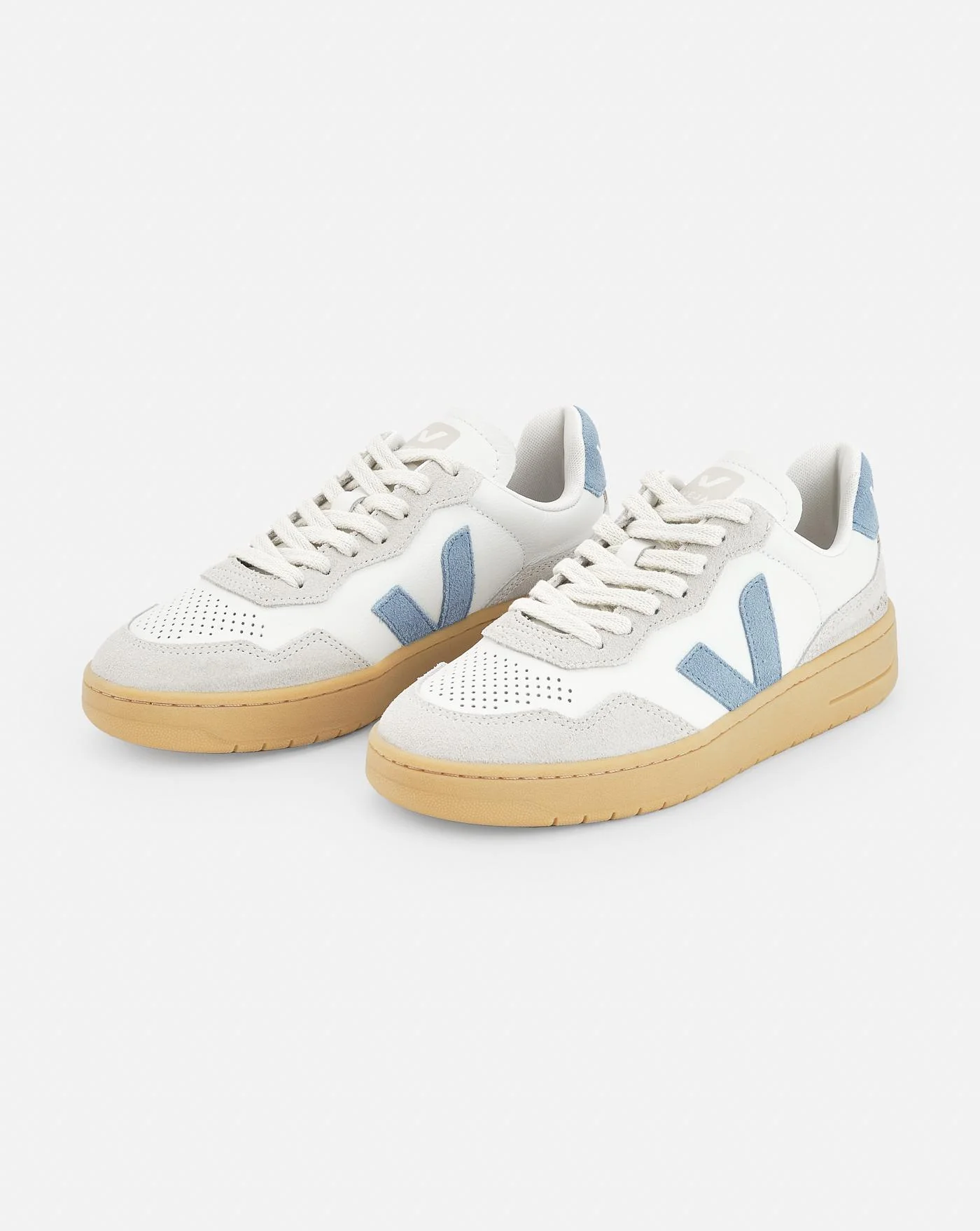 Zapatillas Veja V-90 Extra White Aqua - Image 3