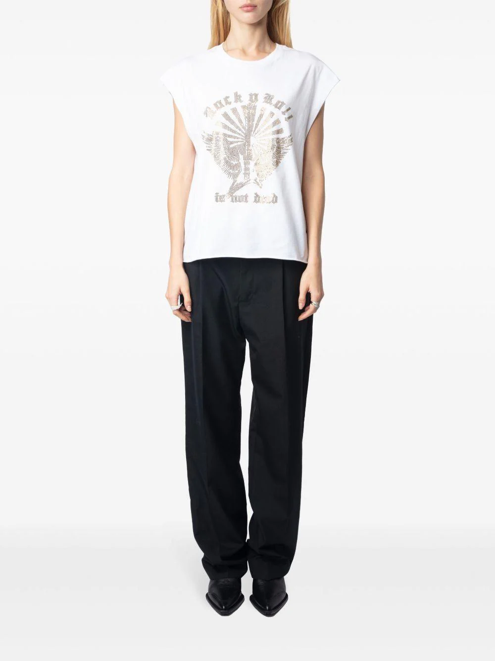 Camiseta Zadig & Voltaire Cloe Hc Guitar Wings Strass - Image 6
