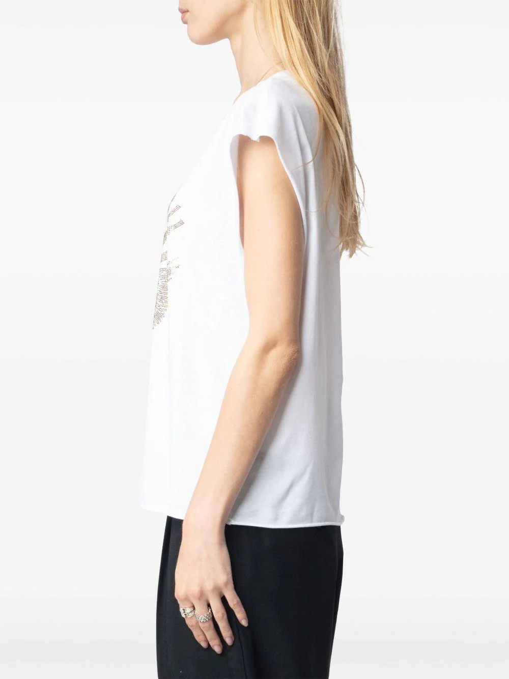 Camiseta Zadig & Voltaire Cloe Hc Guitar Wings Strass - Image 7