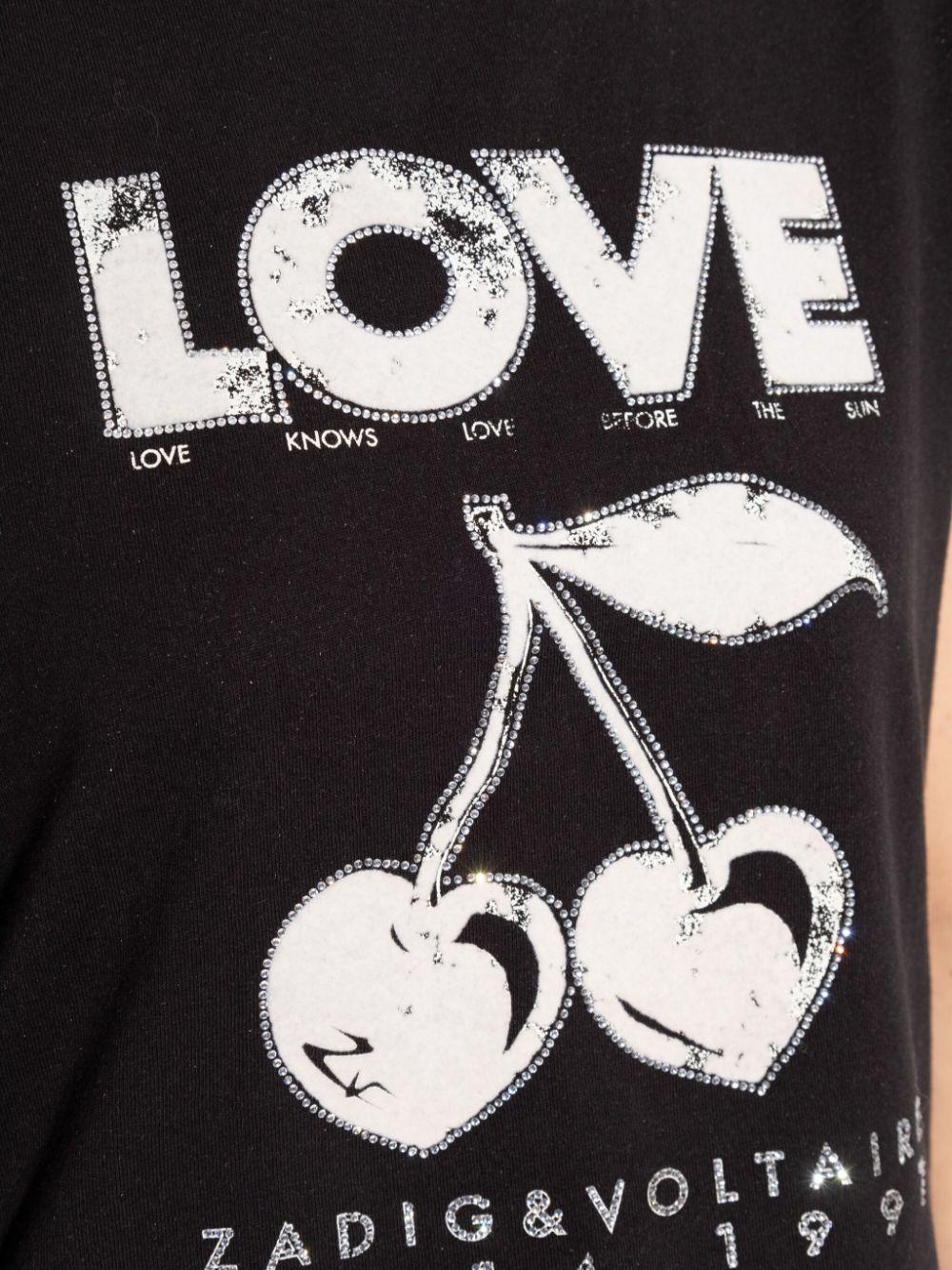 Camiseta Zadig & Voltaire Concert Cherry Love - Image 10