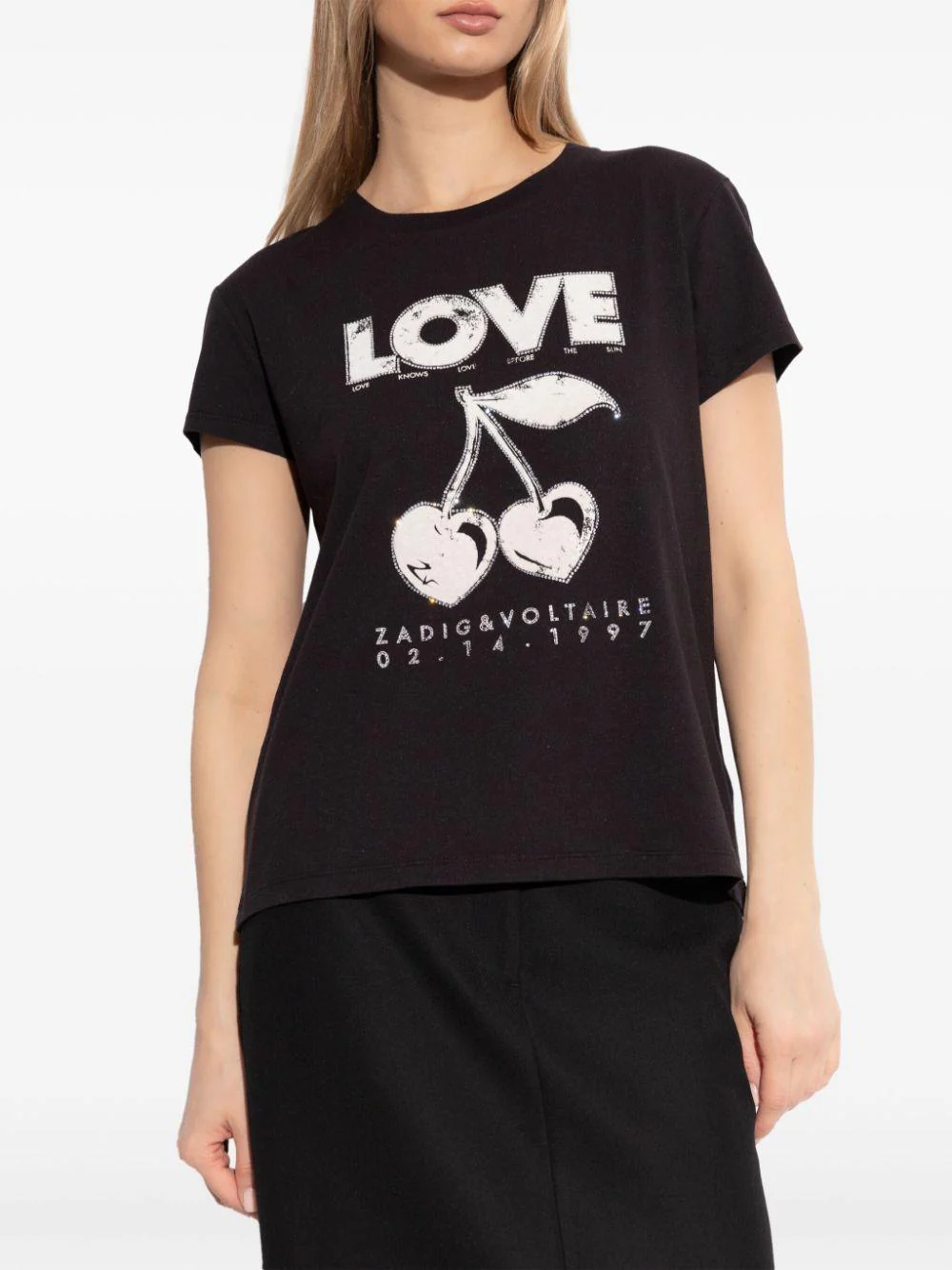 Camiseta Zadig & Voltaire Concert Cherry Love - Image 8