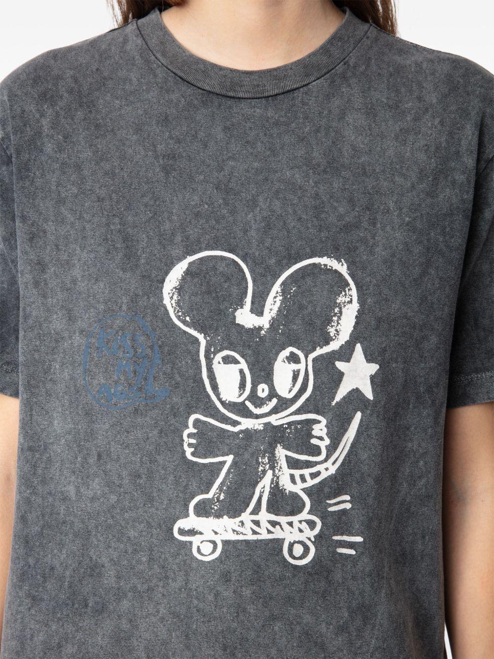 Camiseta Zadig & Voltaire Edwin Bc Happy Mouse - Image 11