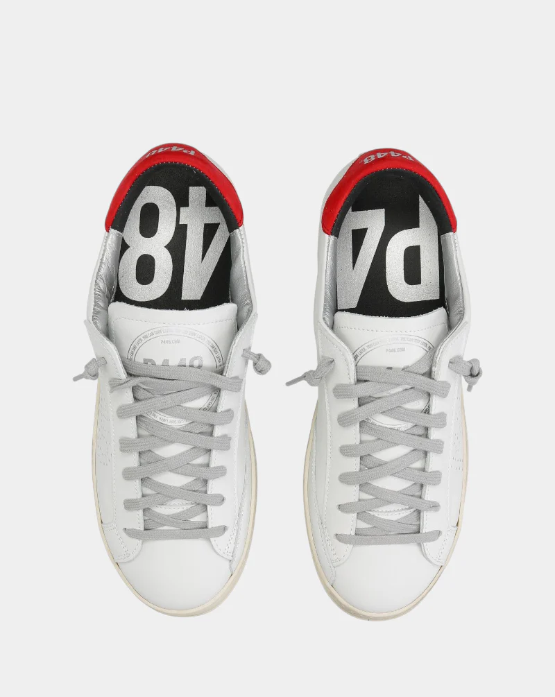 Zapatillas P448 White Red - Image 8