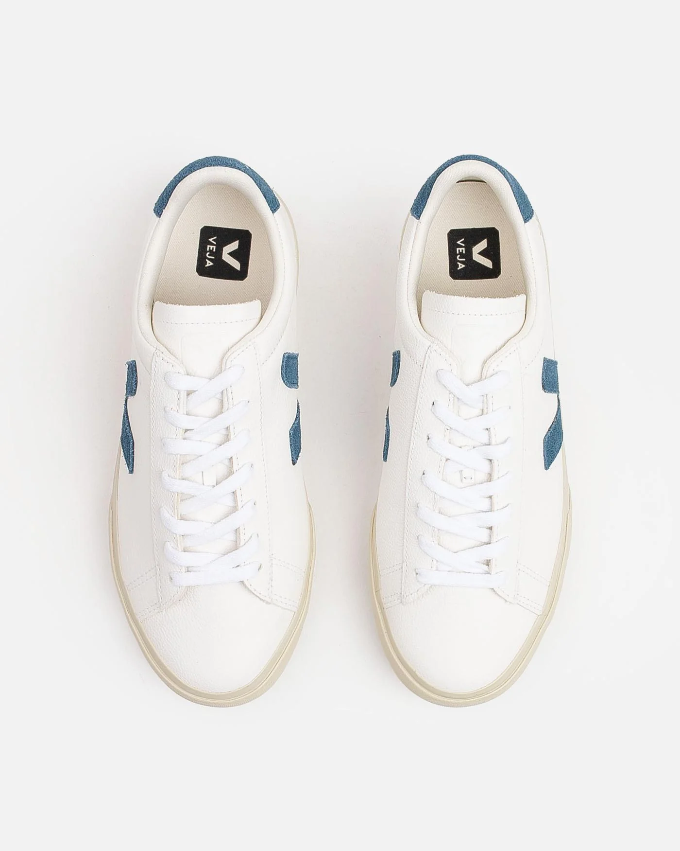 Zapatillas Veja Campo Leather Extra White California - Image 7