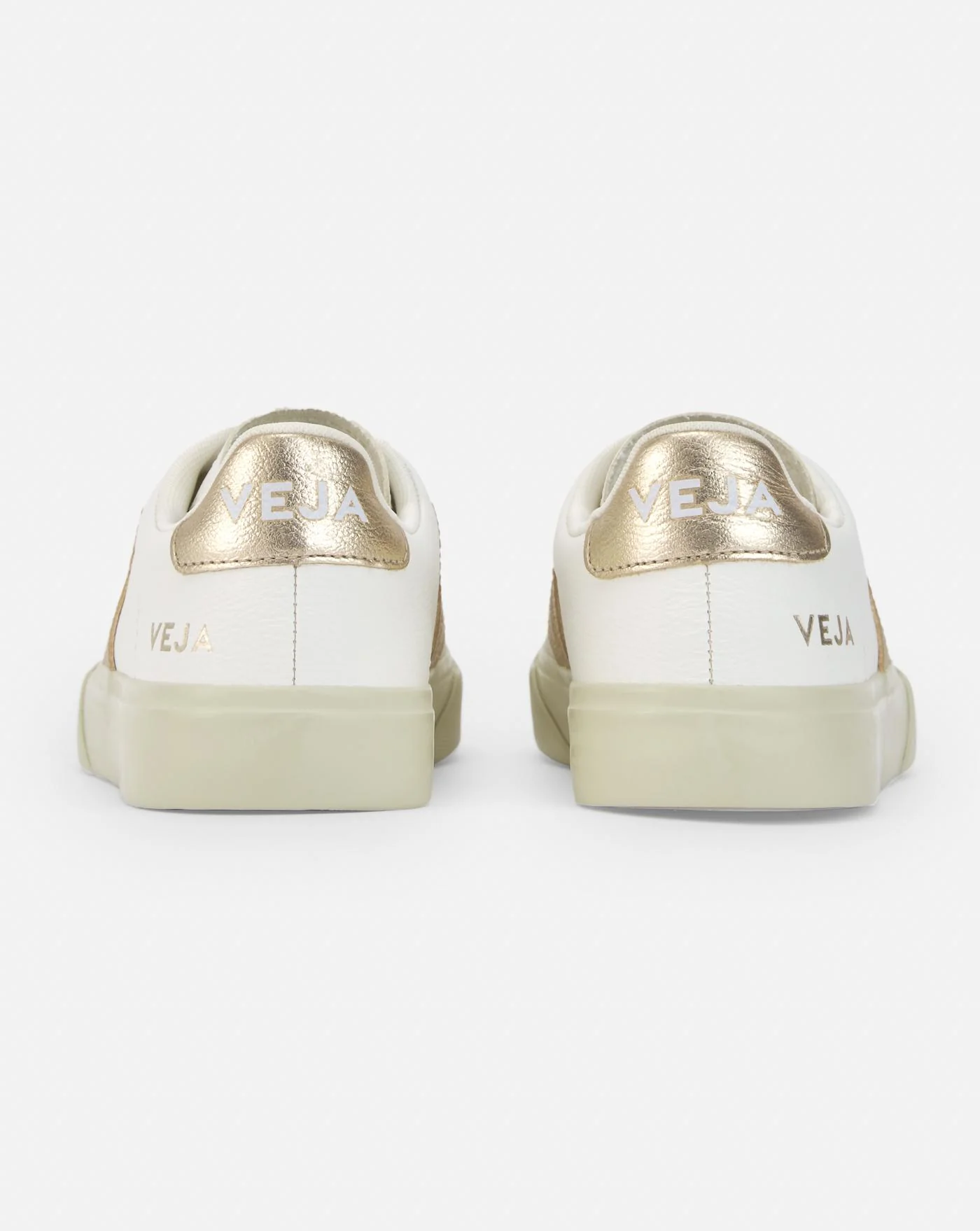 Zapatillas Veja Campo Leather Extra White Platine - Image 8