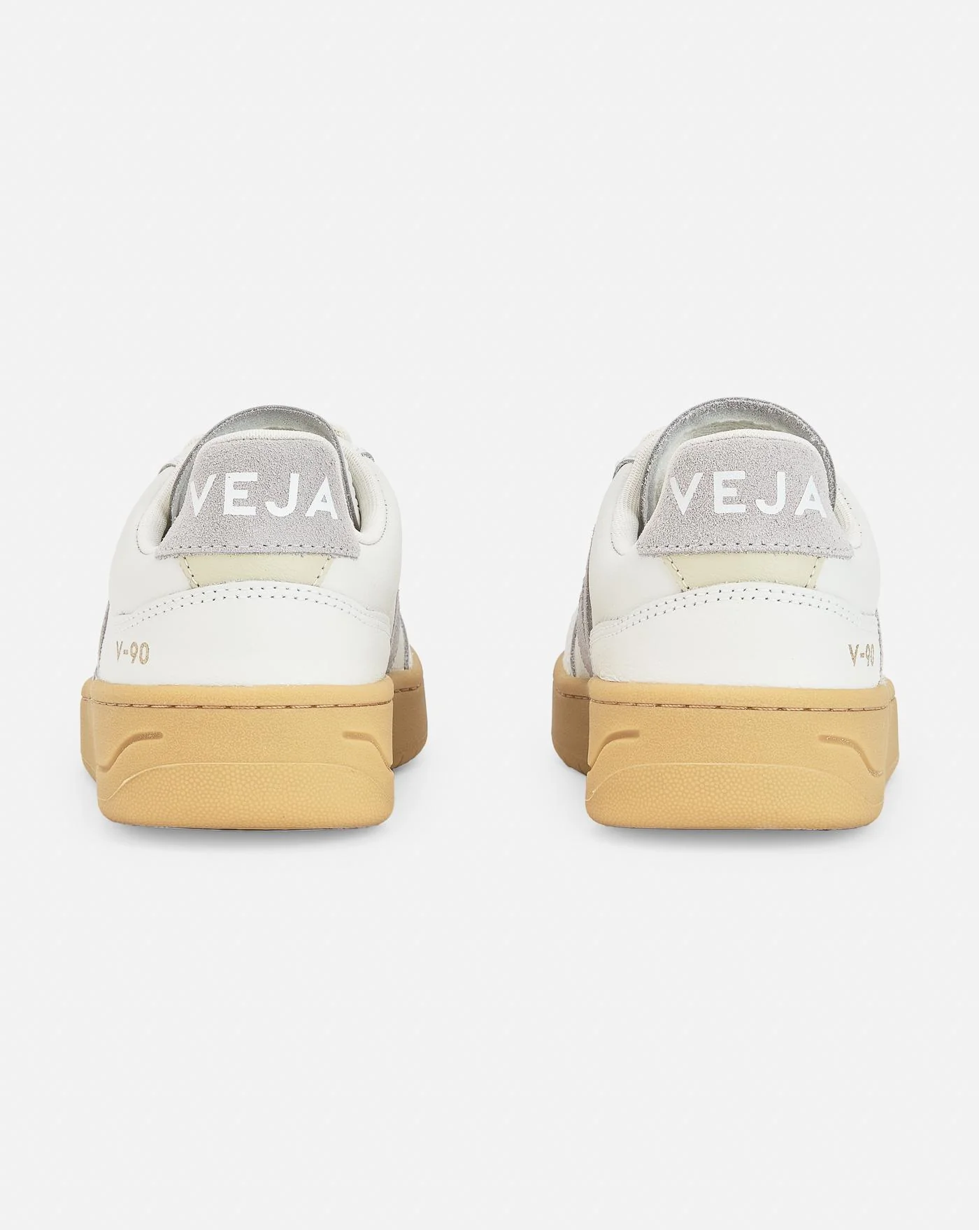 Zapatillas Veja V-90 Extra White Light Grey - Image 6