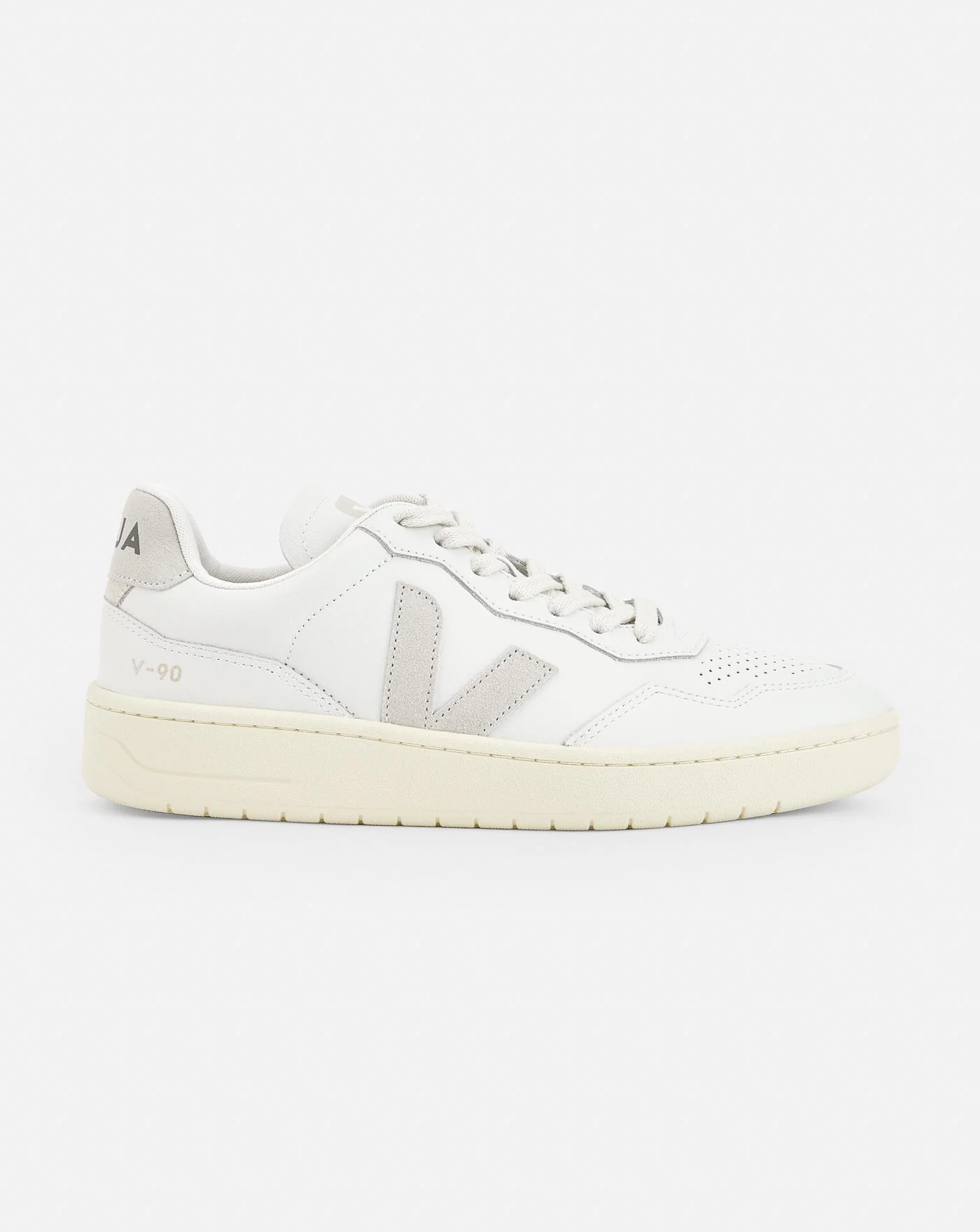 Zapatillas Veja V-90 O.T. Leather Extra White Natural