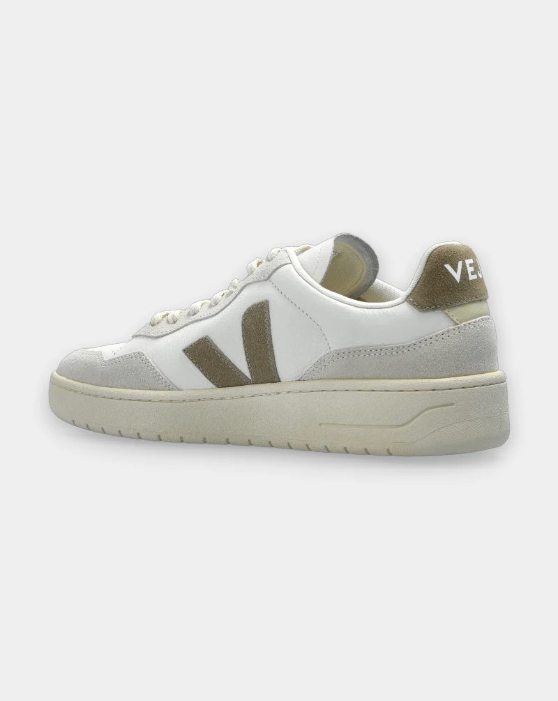 Zapatillas Veja V-90 O.T. Leather Extra White Taupe - Image 3